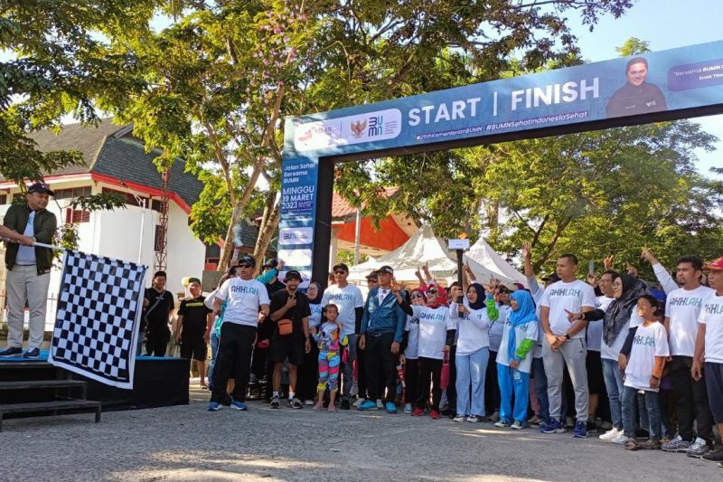 17.528 peserta ramaikan jalan sehat bersama Pupuk Indonesia