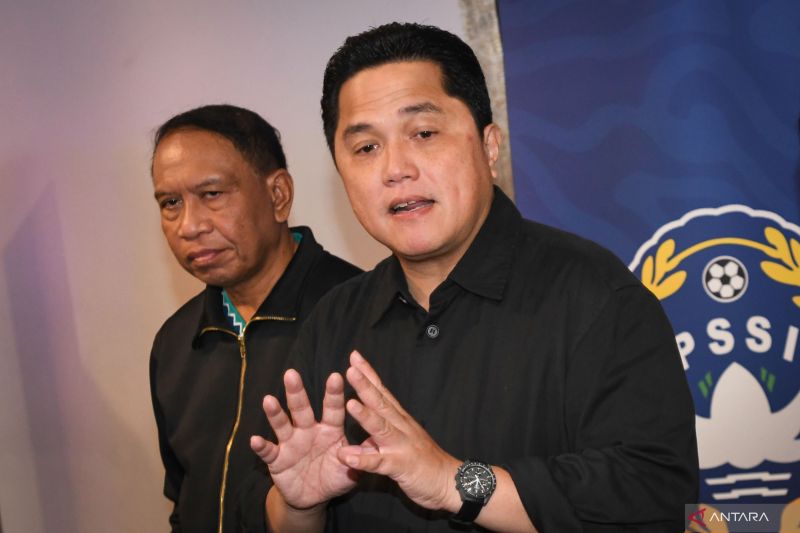 Erick Thohir akan temui Shin Tae-yong bahas perpanjangan kontrak latih timnas