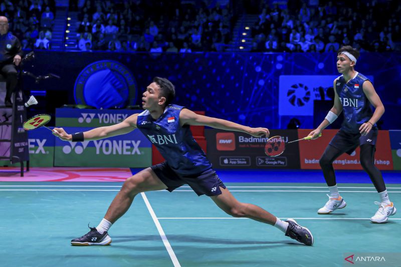Spain Masters 2023- Fajar/Rian redam ganda Denmark menuju perempat final