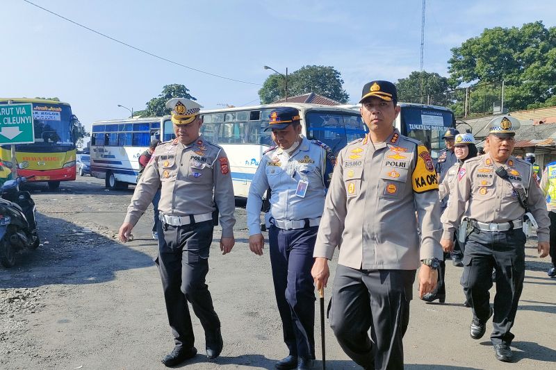 Polisi catat 30 persen kendaraan bus Bogor kurang laik jalan jelang mudik