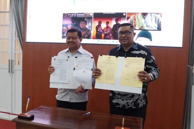 Pemkab Sumedang hibahkan sistem aplikasi penurunan stunting ke Pemkot Ambon