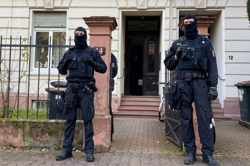Jerman selidiki dugaan rencana kudeta, satu polisi tertembak