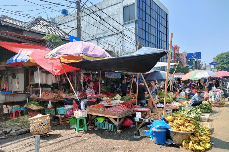 Harga cabai merah keriting di pasar Bogor naik 35 persen
