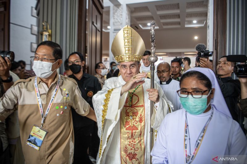 PERESMIAN GEREJA KATEDRAL SANTA MARIA PALEMBANG