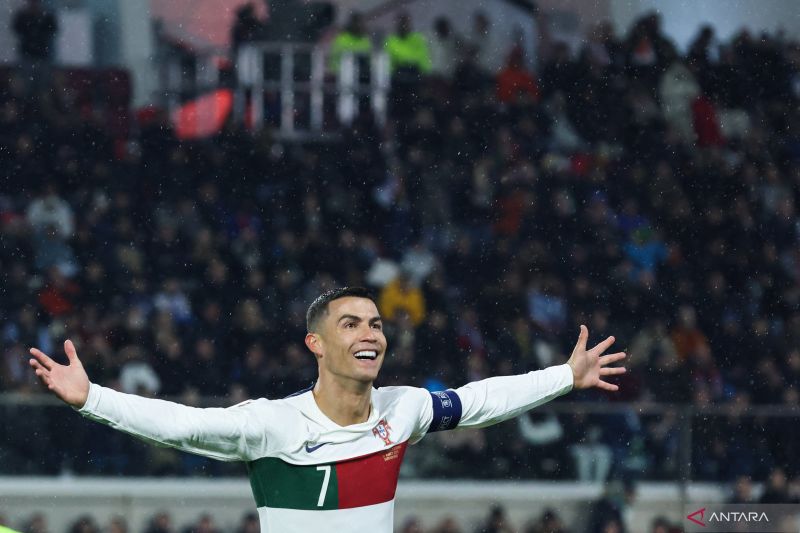 Roberto Martinez sebut Cristiano Ronaldo pemain sangat penting bagi Portugal