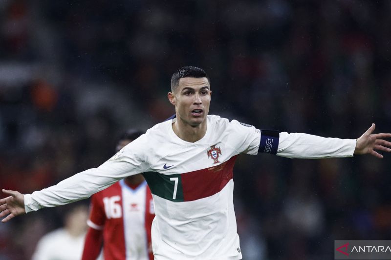 Portugal bantai Luksemburg 6-0, Ronaldo sumbang dua gol
