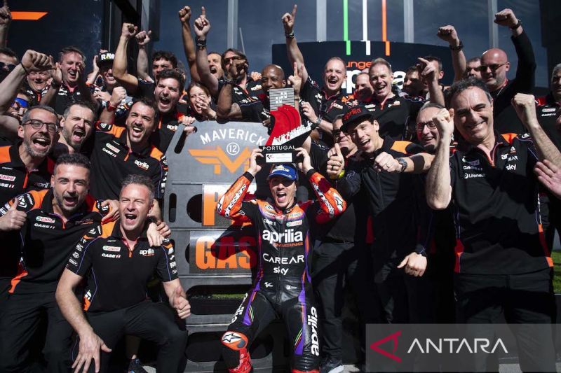 Podium MotoGP Portugal buat Aprilia Racing makin siap untuk musim 2023