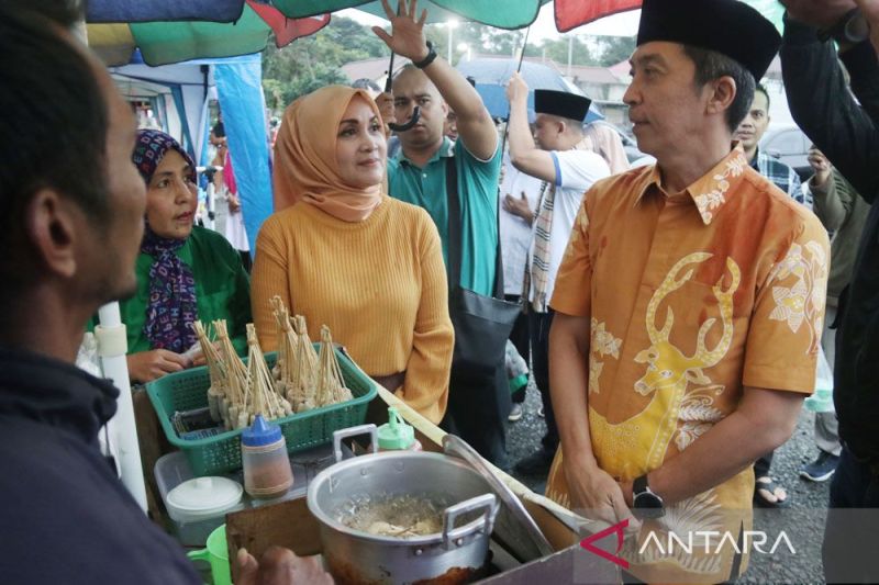 Pemkot Bogor fasilitasi pedagang takjil jualan di Manunggal selama Ramadhan