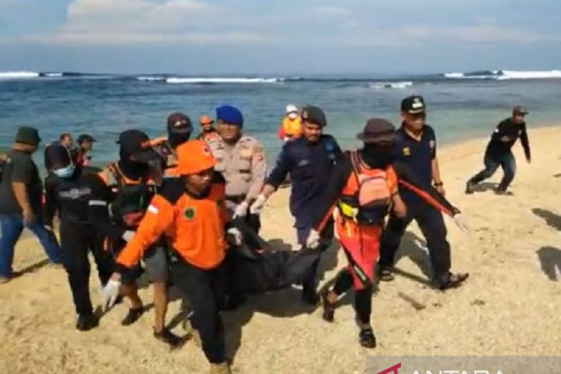 Jasad wisatawan Bogor tenggelam di laut ditemukan