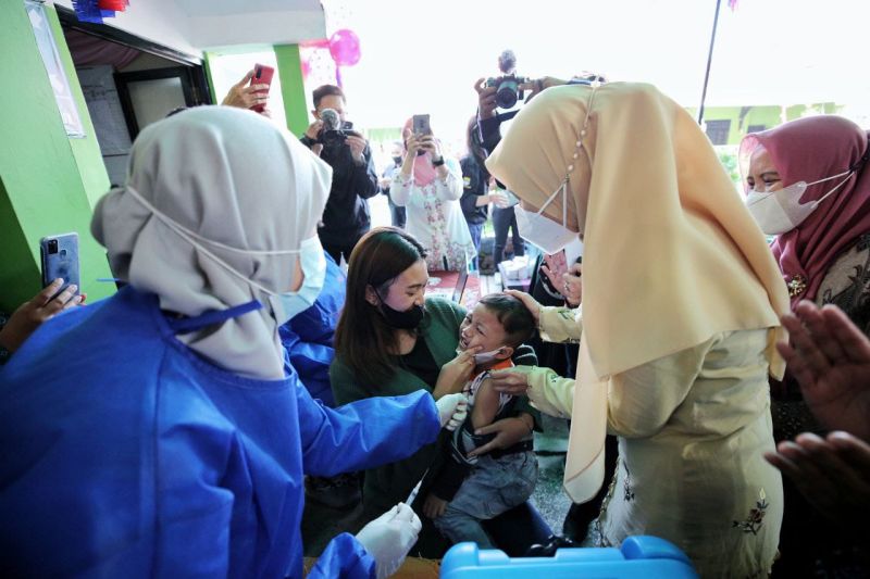 Dinkes targetkan imunisasi polio untuk seluruh balita di Kota Bandung