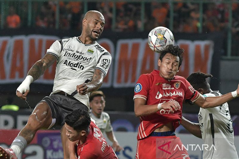 Persija menang 2-0 atas Persib, Persikabo kalahkan Barito Putera 3-1