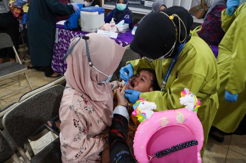 Pemkot Cimahi targetkan beri imunisasi polio pada 46.377 balita