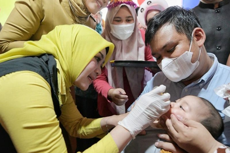 TP-PKK Jabar sebut warga antusias ikuti imunisasi polio