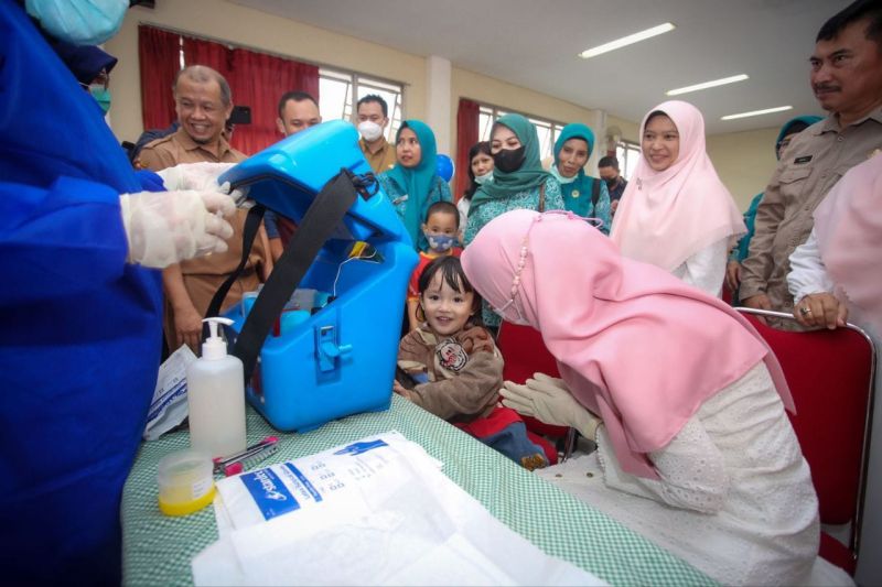 Wali Kota Bandung optimistis target imunisasi polio anak tercapai