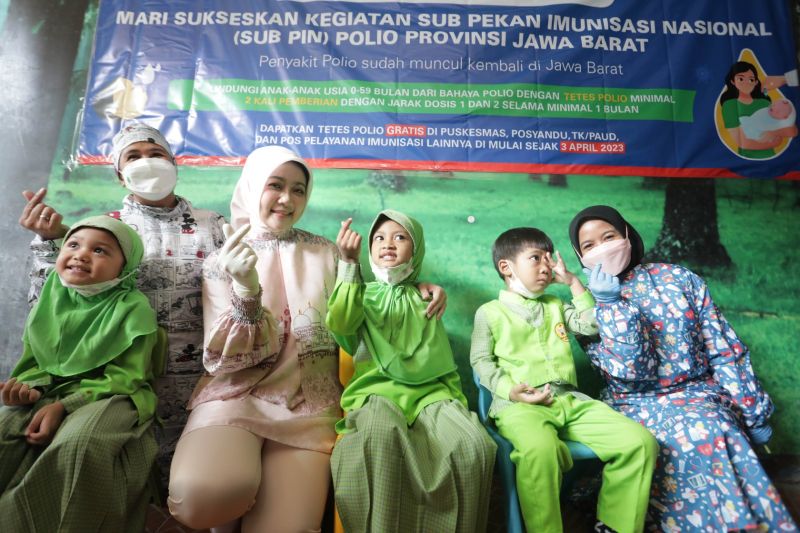 Target cakupan Imunisasi Polio di Jawa Barat capai 90 persen
