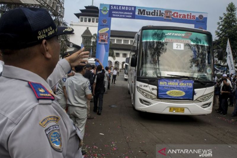 Pemprov Jabar mudik gratis siapkan 6.500 tiket bus dan 5.954 tiket KA