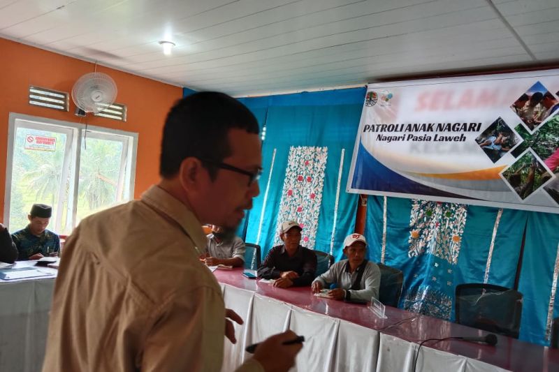 Bksda Sumbar Bentuk Pagari Di Agam Jaga Satwa Liar Antara News