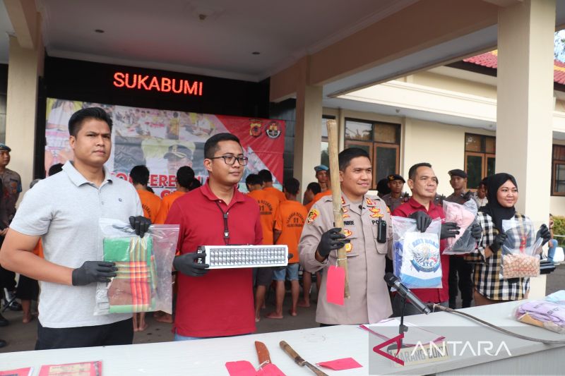 6 pelaku rudapaksa ditangkap polisi Sukabumi