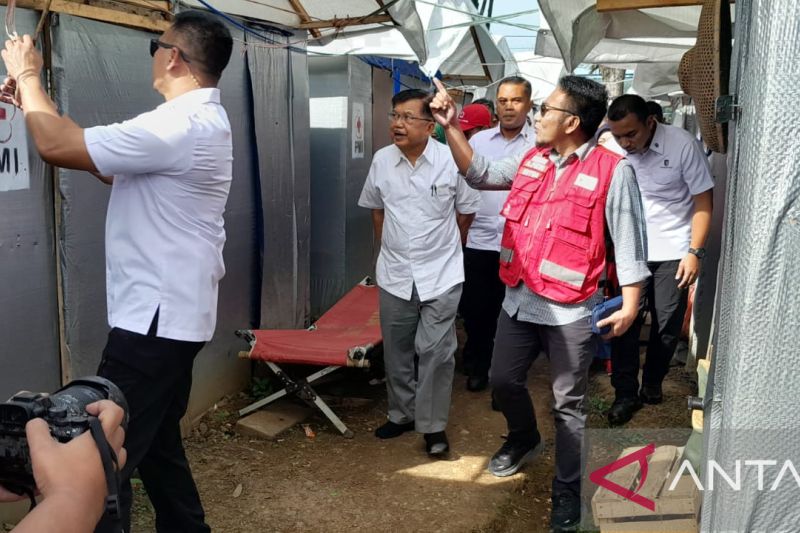 PMI bangun ratusan huntara di lokasi gempa Cianjur