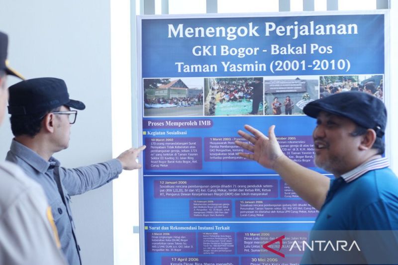 GKI Yasmin Kota Bogor diresmikan pada Paskah