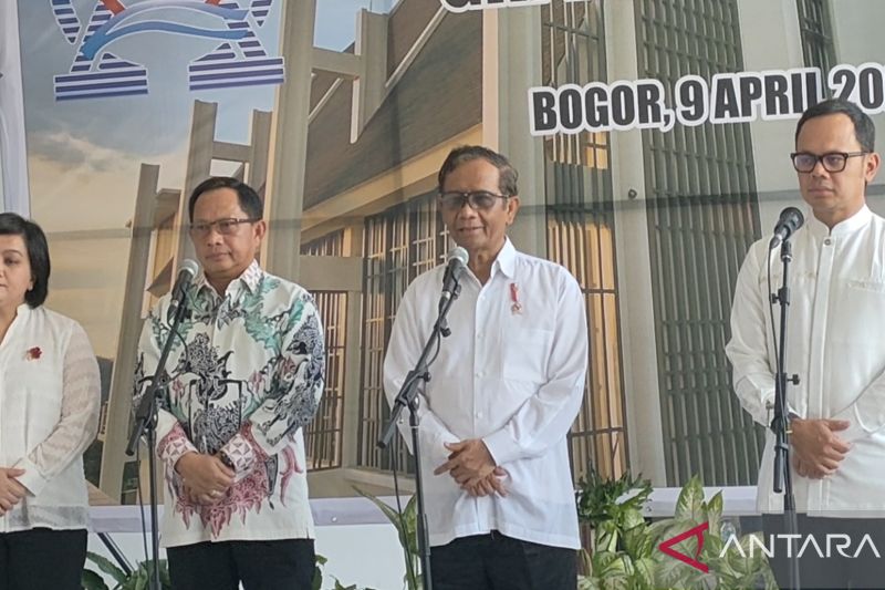 Mahfud MD: Peresmian GKI Pengadilan Bogor bentuk negara hadir tegakkan konstitusi