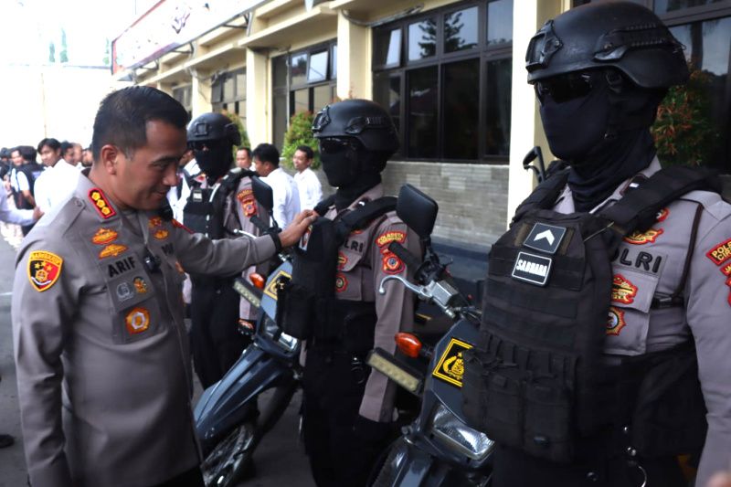 Antisipasi kejahatan, Polresta Cirebon bentuk tim patroli gabungan