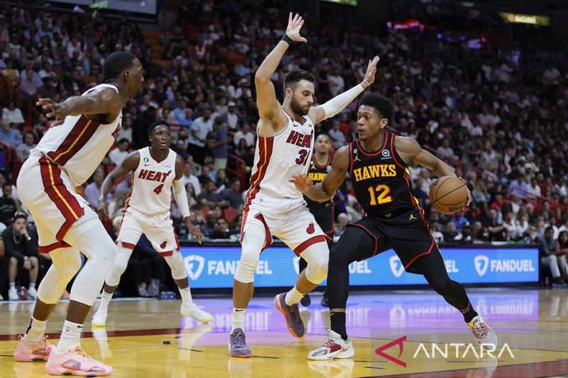 Atlanta Hawks amankan posisi play off usai kalahkan Miami Heat