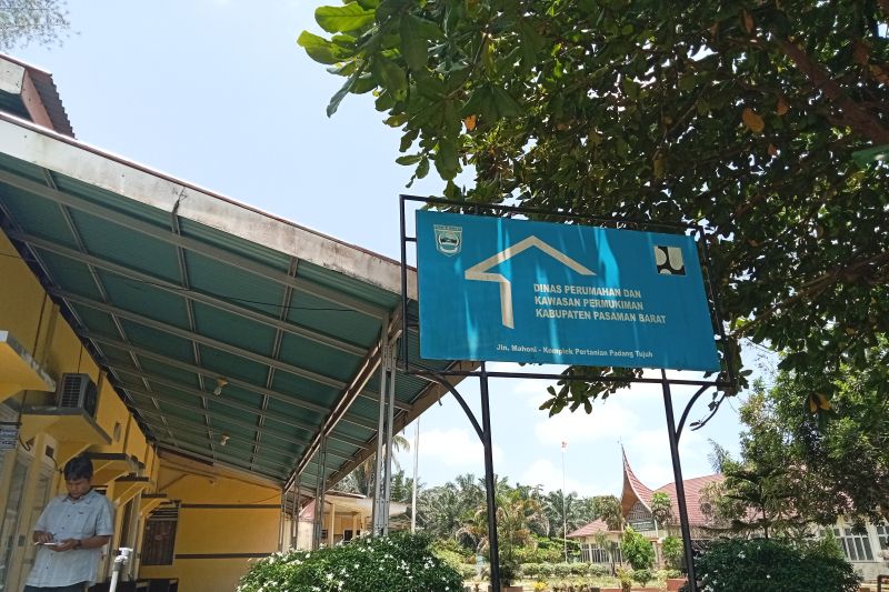 Dinas Perkim Pasaman Barat bangun 70 unit rumah bantuan stimulan bagi
