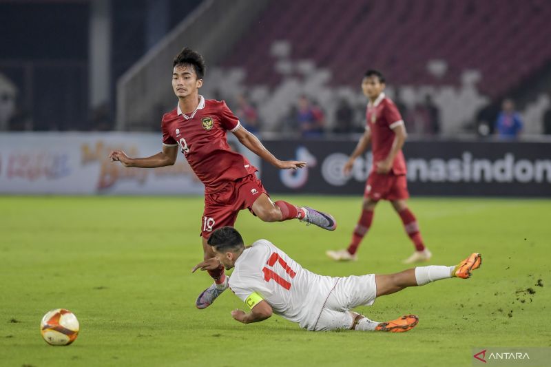 Timnas Indonesia U-22 takluk 1-2 dari Lebanon