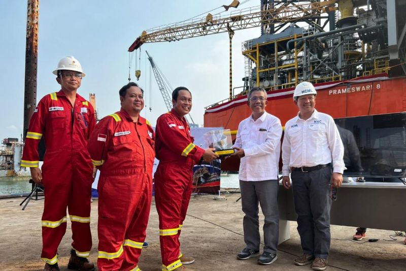 HCML siap produksi gas dari Lapangan MAC di Selat Madura