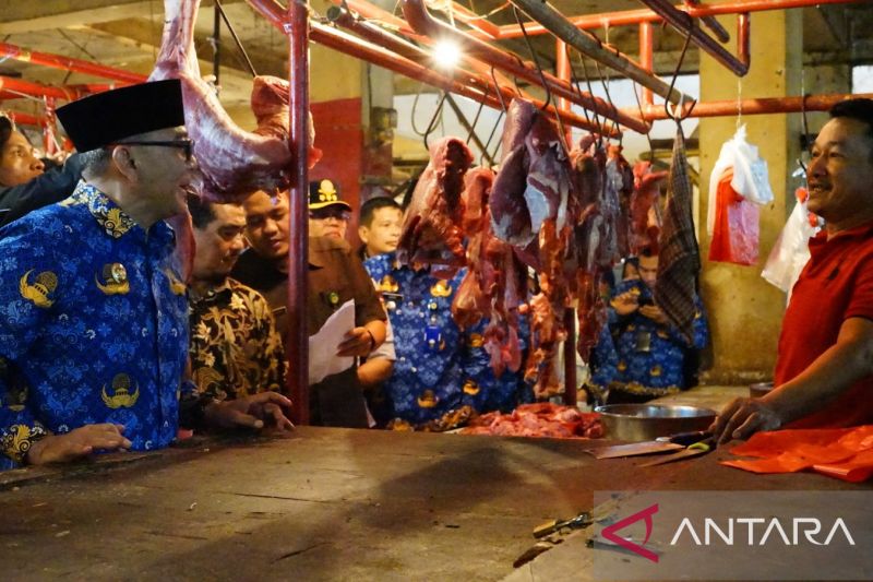 Harga daging di Bogor tembus Rp160 ribu per kg jelang Idul Fitri
