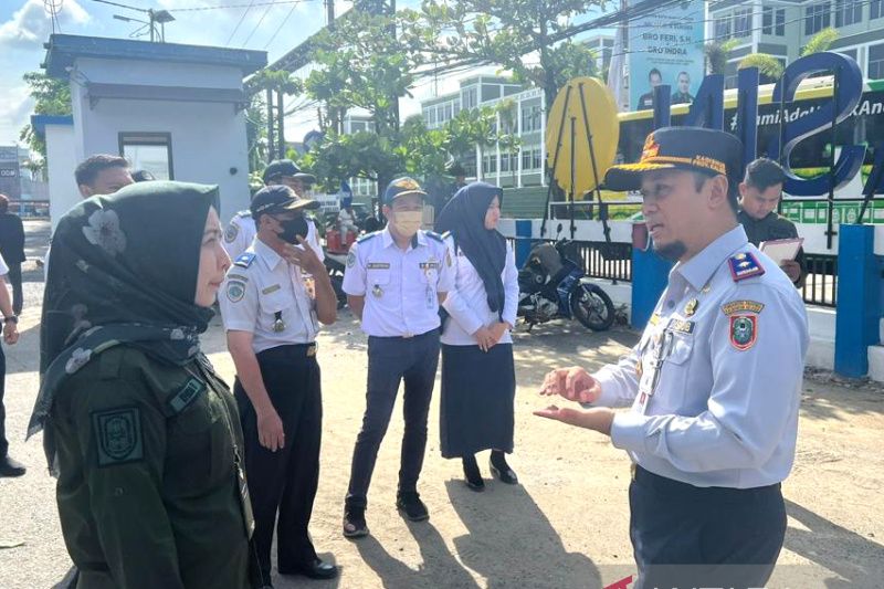 ALIRAN MUDIK- Dishub mengumumkan telah didirikan posko mudik lebaran