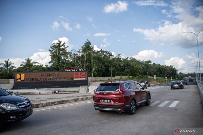 Tiga Hari Dibuka Fungsional, 12.022 Kendaraan Melintasi Tol simpang Indralaya-Prabumulih