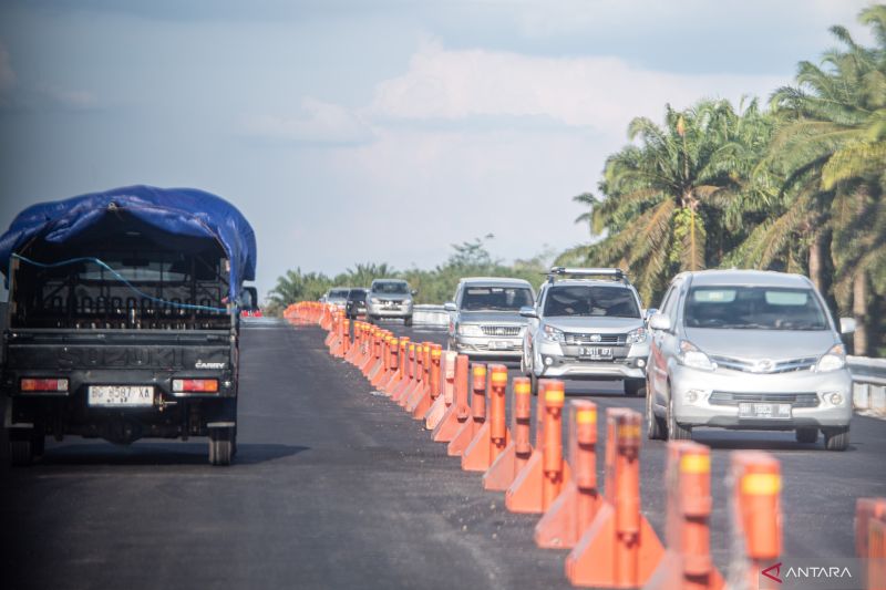 Tiga Hari Dibuka Fungsional, 12.022 Kendaraan Melintasi Tol simpang Indralaya-Prabumulih