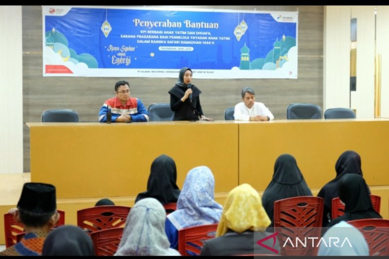 Kilang Pertamina Plaju santuni 300 anak yatim sambut Lebaran