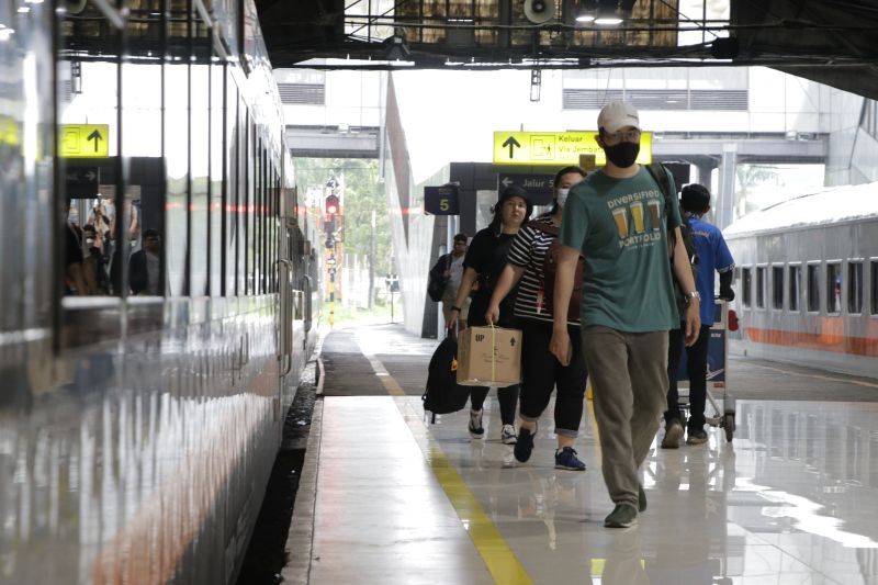 KAI sebut H+1 jadi puncak arus balik Lebaran ke Bandung