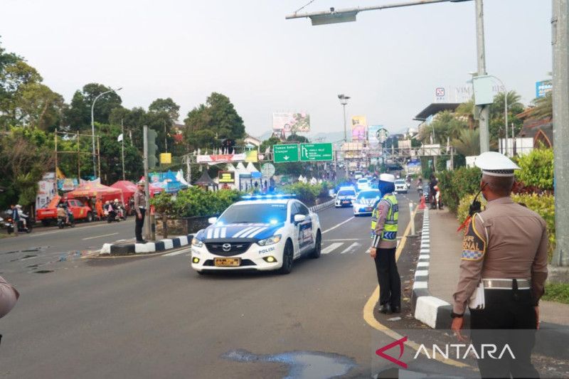 Polres Bogor terapkan ganjil genap saat 