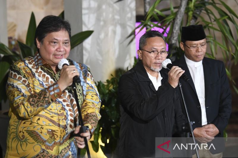 Silaturahmi Koalisi Indonesia Bersatu Di Jakarta Antara News 2064