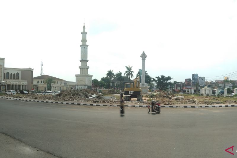 Penataan Alun-alun Karawang tahap dua ditargetkan rampung September