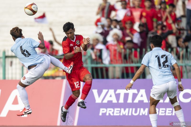 Timnas Indonesia hancurkan Myanmar skor 5-0