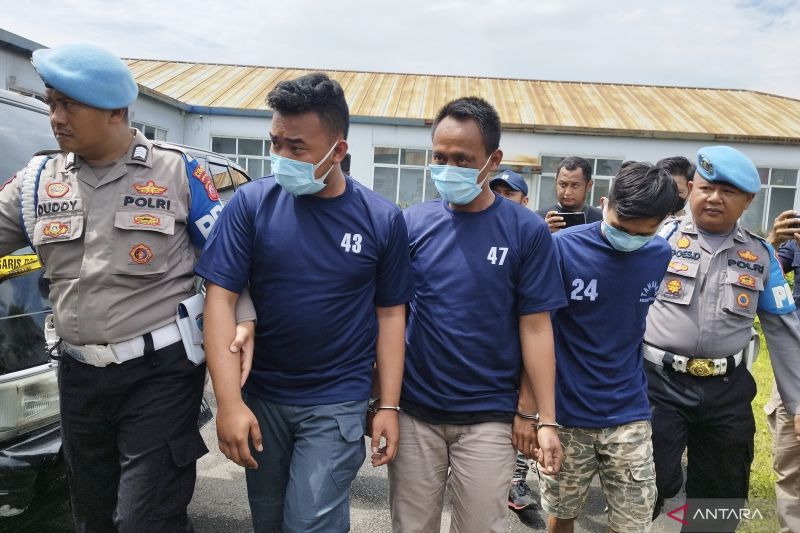 Polresta Bandung tangkap 3 pencuri besi di proyek Kereta Cepat