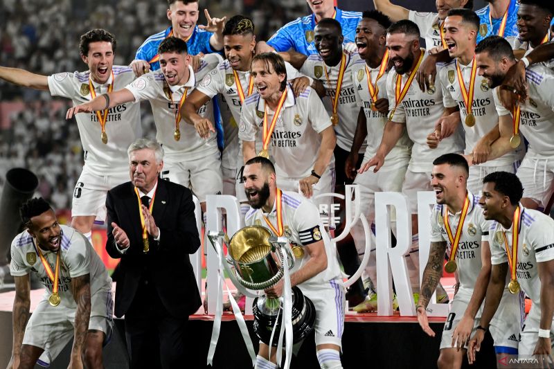 Real Madrid juarai Copa del Rey usai kalahkan Osasuna