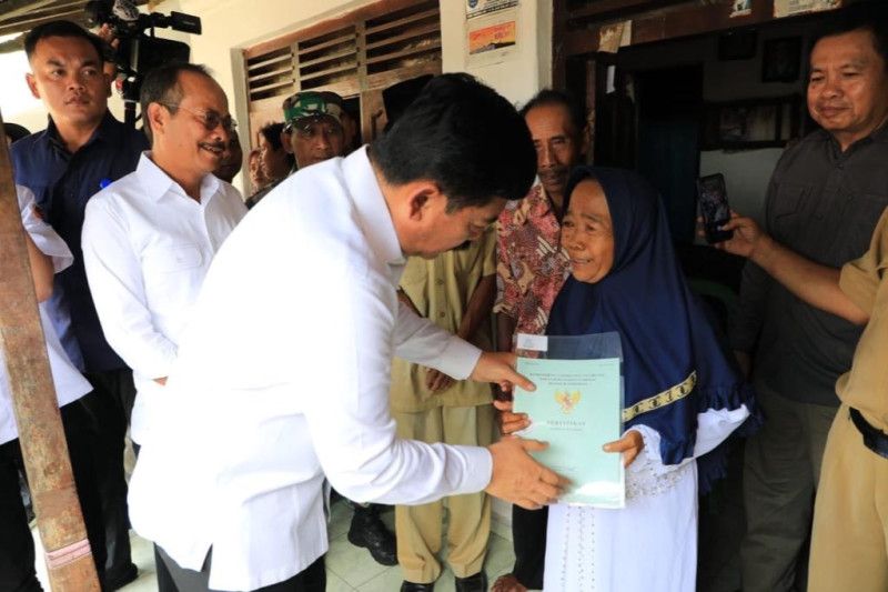 Menteri ATR/BPN targetkan Tegal jadi Kabupaten Lengkap