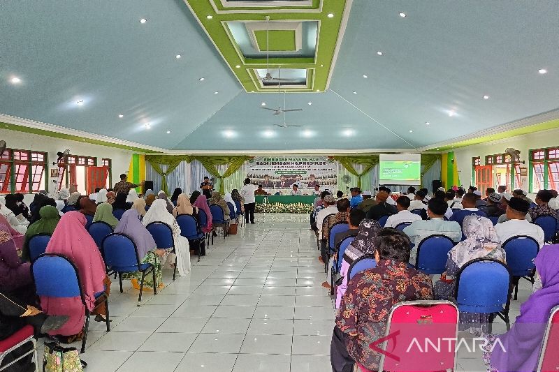 141 Calon Jemaah Haji Barsel Ikuti Manasik Haji