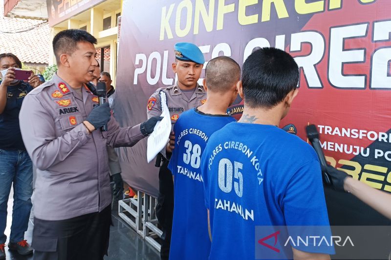 Polres Cirebon Kota tangkap 2 pencuri minimarket lintas provinsi