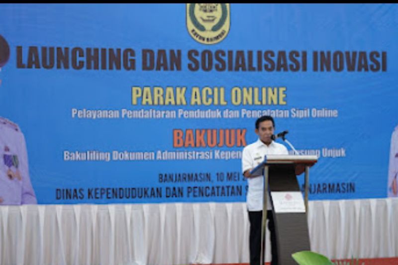 Banjarmasin meluncurkan aplikasi layanan cepat pengurusan dokumen kependudukan