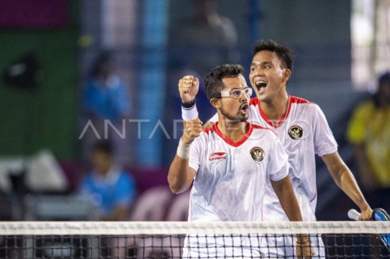 Soft Tenis beregu putra Indonesia raih emas
