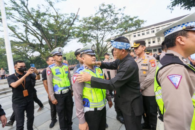 1.600 polisi ditugaskan ke seluruh RW untuk jaga kondusifitas Kota Bandung