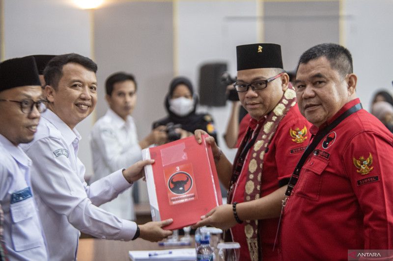 Pendaftaran Bacaleg PDI Perjuangan Sumatera Selatan