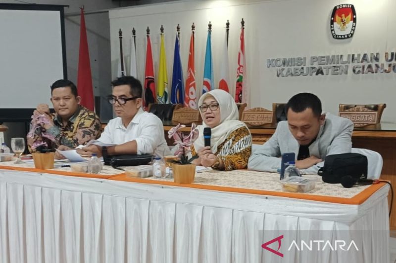 KPU Cianjur catat 18 parpol sudah mendaftarkan bakal caleg